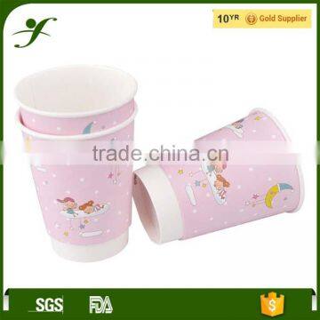 12oz Disposable Hot Drink Double Wall Coffee Cup Paper