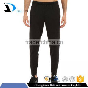 Daijun oem high quality slim fit black cotton breathable jogging pants make in china