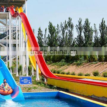 High-speed fiberglass water slide for sale