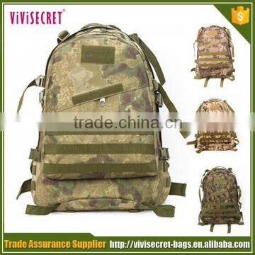 Military CORDURA Tactical Multi Day Backpack selecting different