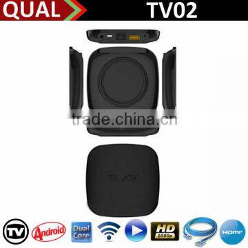 DuaL core android 4.4 smart tv box full hd1080p porn video android tv box 4.4 VIA 8880 Dual Core Tv box with HDMI XBMC AV/RJ45