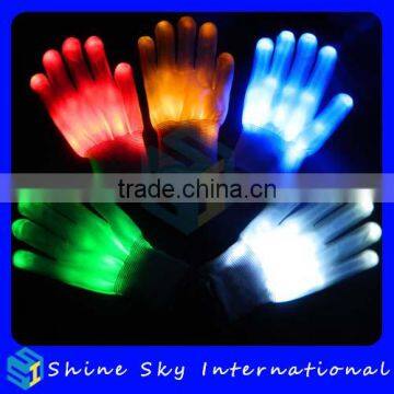 Scream Bottom Price Light Up Led Glove For Hip Hop/Rave Party/Bar Gloves