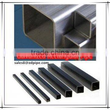 Size 20*20-500*500 Galvanized SHS/RHS Mild Steel Pipe