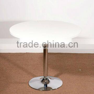 HC-M038 on sale white office round negotiation wooden table metal base