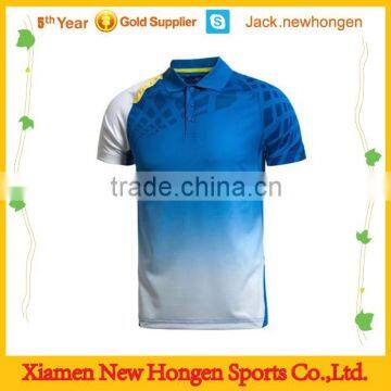 Print any logo badminton uniforms/badminton jerseys/badminton wears