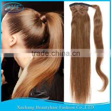 100% Human Hair Ponytail, Wholesale Human Hair Drawstring Ponytail, Human Hair Ponytail