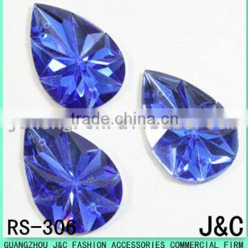 20* 30 Blue water drop acrylic stone