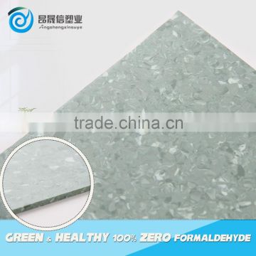 Soundproof hospital waterproof pvc plastic homogeneous floor covering