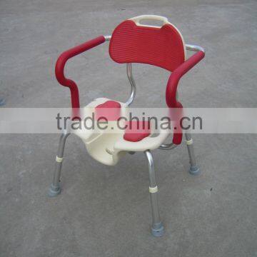 U-shaped bath chair