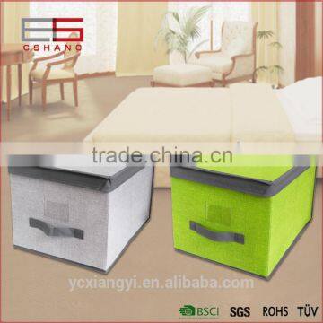 polyester ramie storage box flexo storage box