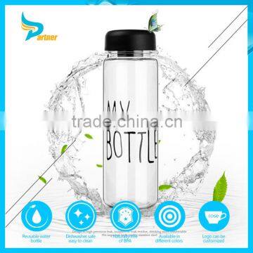 Lightweight and portable space cup my water bottle hot sale creative juice tea coffee plastic bottles on sale