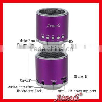 Promotional portable mini card speaker for ipod, mobile phone