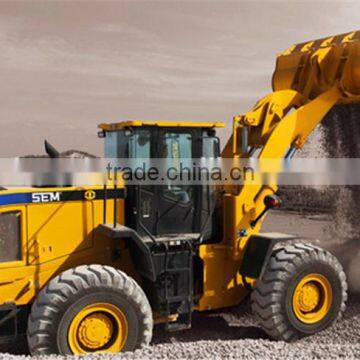 SEM 5Ton Wheel Loader 2.7-4.5M3 Capacity Bucket For SEM650B, Log Grapple/Grass Grapple/Snow Plow/Pallet Fork For SEM650B