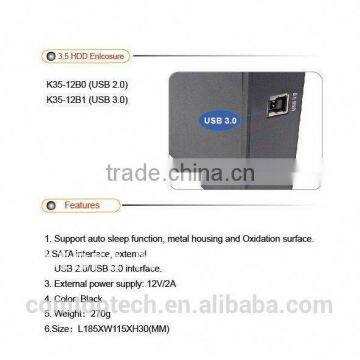 Wholesale Shockproof External 3.5 HDD Enclosure With Aluminum Case photo-3