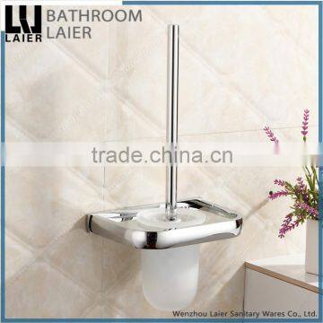 81350 factory wall mount new modern bathroom fittings names brass toilet brush holder