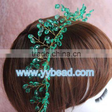 customized artificial flower rose crown