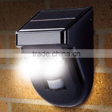 Hot sale LED Light Solar panel CE RoHS LED Solar wall light