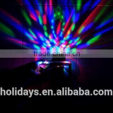 Magic 7color LED RGB stage light With Magic Ball for Disco DJ Stage Lighting,Perfect Effect (White)