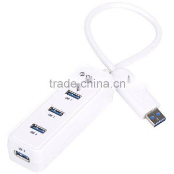 Mini portable rapid speed 4 port usb hub, micro usb hub