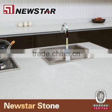 Newstar high standard white quartz kitchen top