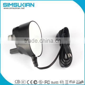 Energy Efficiency VI adapter 5v 1.2a 6w series UK (BS) plug power adapter