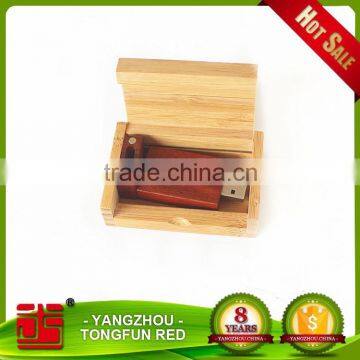 Bamboo USB Stick Wood Promotional Book New Product Book Style USB 2.0