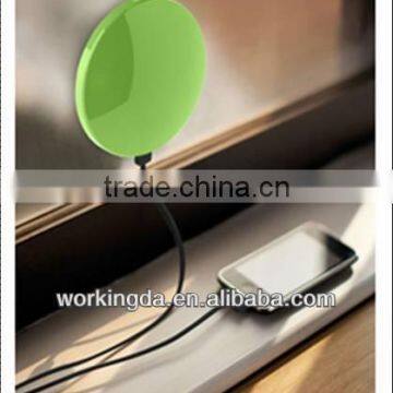 CE ROHS FCC new arrival good price solar power bank, 1800mah window solar charger