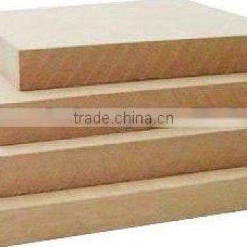 1220*2440mm plain MDF raw MDF E1 glue for furniture and cabinet