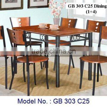 Metal DIning Set, Metal Furniture, Dining Table, Metal Dining Chair