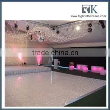 Manufacturer price! dmx full color dance floor portable dance floor rental