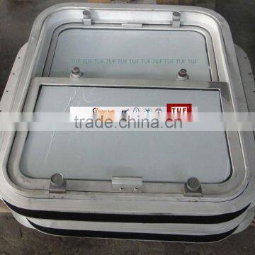 Aluminum sliding window for ship