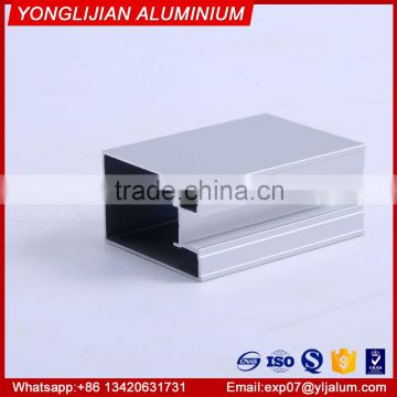 Anodized sand blasting aluminum profile for sliding closet wardrobe door