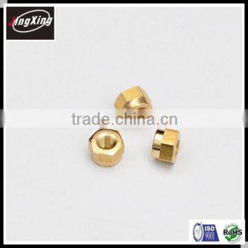 customized M3 hex brass nut