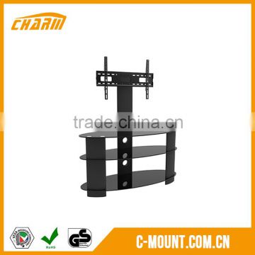 Stand tv quality assurance, LED glass TV stand design