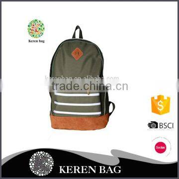 China Supplier useful canvas vintage bike backpack
