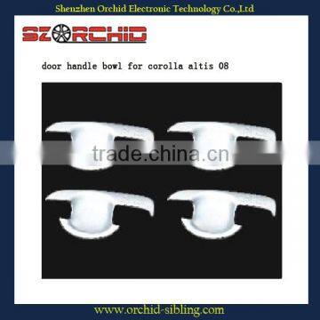 four pcs door handle bowl for corolla altis 08