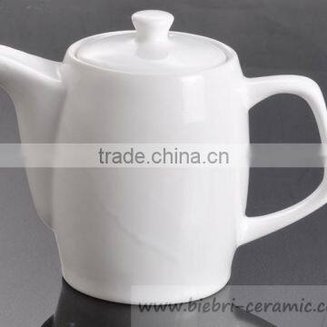 1250ml Plain White Antique Design China Original Ceramic Coffee & Tea Pots