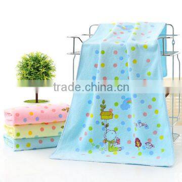 Bright Colored Dots Printed Cozy Towel photo-2