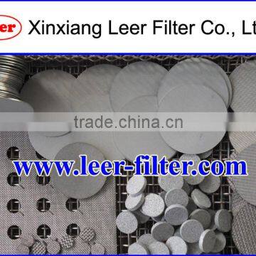 SS 316 Sintered Porous Powder Filter Disc