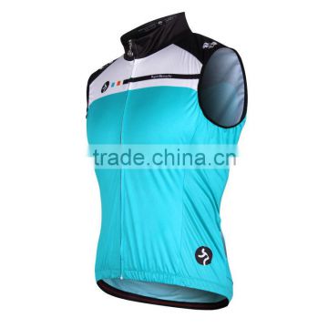 endurance fit full zipper cycling vest custom cycling vest