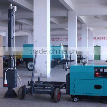 Diesel Generator Portable Small Wheels Silent Generator Set Sound Proof photo-5