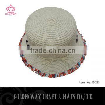 buy straw hats custom white children straw hats