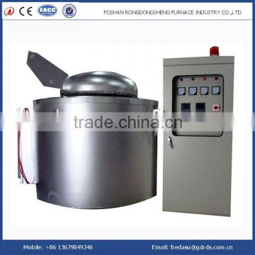 Aluminum alloy electric crucible resistance melting furnace