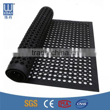 Comfortable rubber anti fatigue kitchen mat