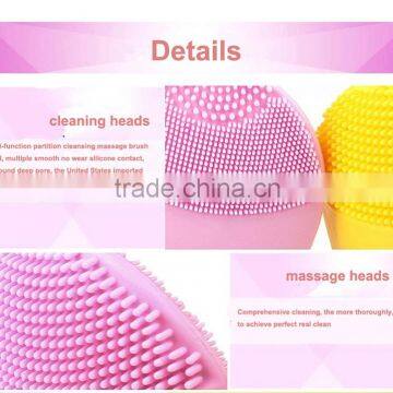 Silicone Electric Facial Brush Deep Pore Cleanser, Massager, Relief From Acne Blackheads, Cellulite Dead Skin photo-3