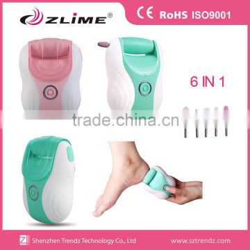 2016 New Callus remover replaceable rollers foot callus remover