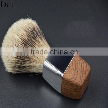 Cheap Beard Kabuki Brush, Wood Handle Shaving Brush Set photo-2