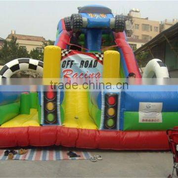 High quality cheap bouncy castle and inflatable bouncer inflatable castle with slide