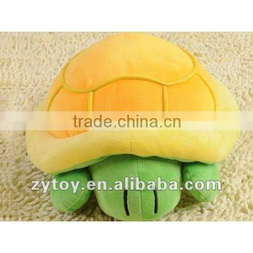 OEM/ODM plush turtle toy for ninja standing on the skateboard