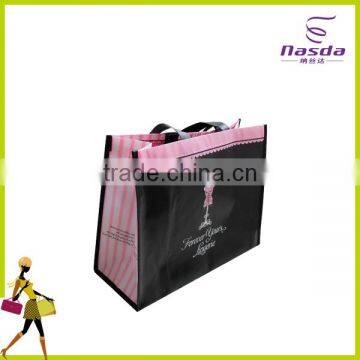 foldable nonwoven fashion design laminated bag